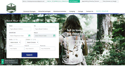 Desktop Screenshot of himalayanecotours.com