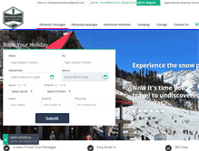 Tablet Screenshot of himalayanecotours.com
